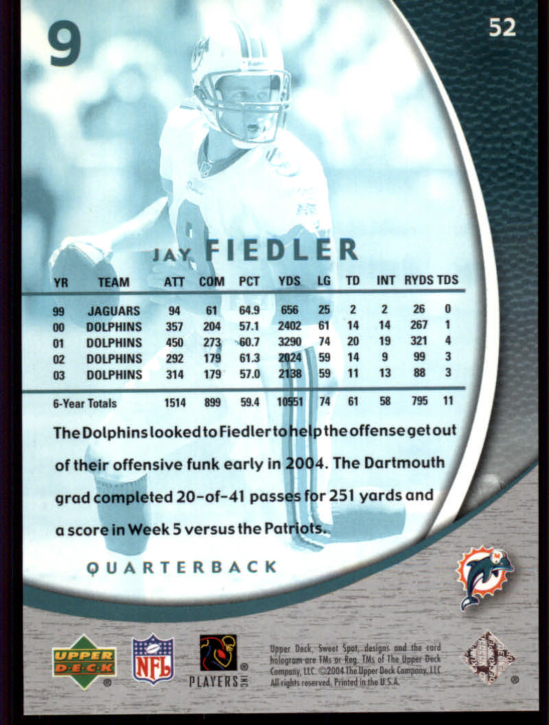 2004 Sweet Spot (Upper Deck) Football "Gold and Silver" Parallel Cards - Picture 15 of 25