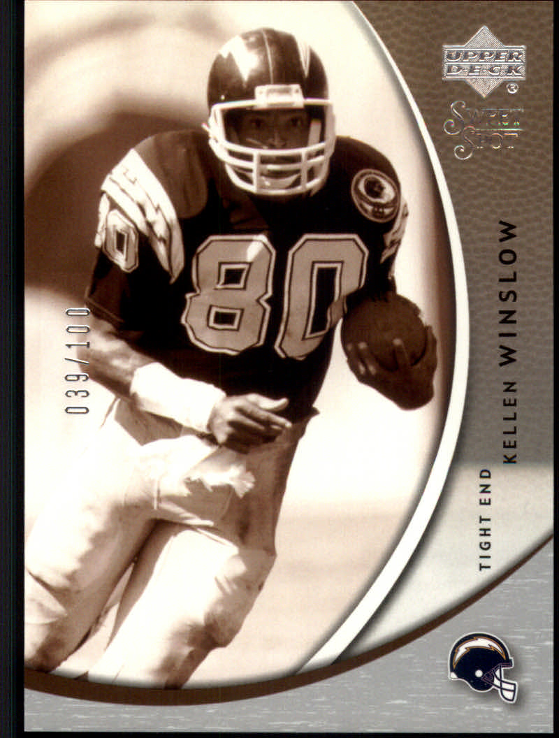 2004 Sweet Spot (Upper Deck) Football "Gold and Silver" Parallel Cards - Picture 20 of 25