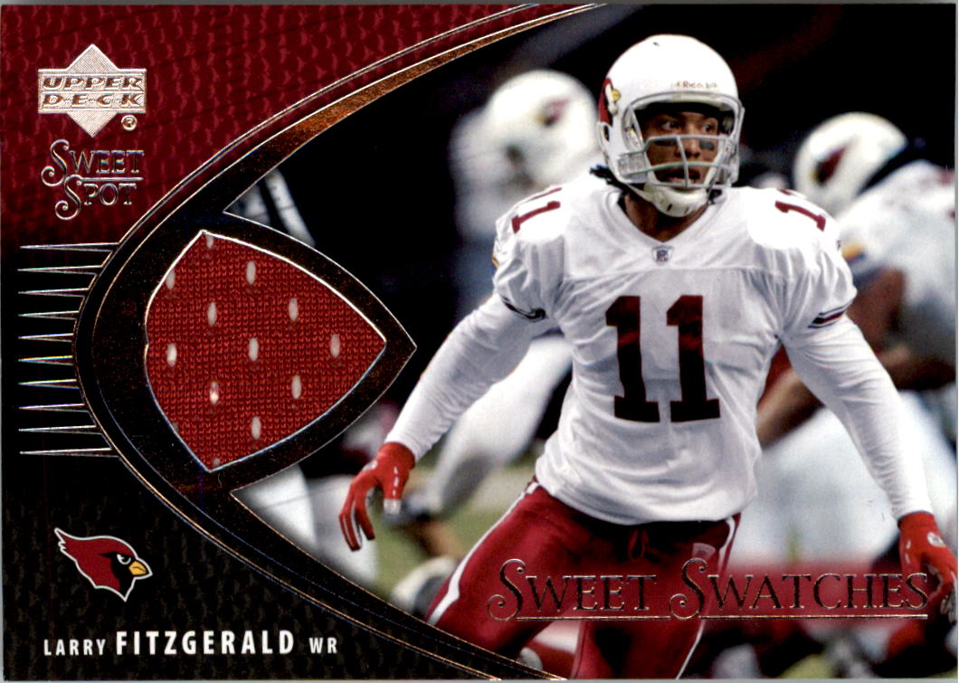 2004 Sweet Spot Sweet Swatches #SWLF Larry Fitzgerald