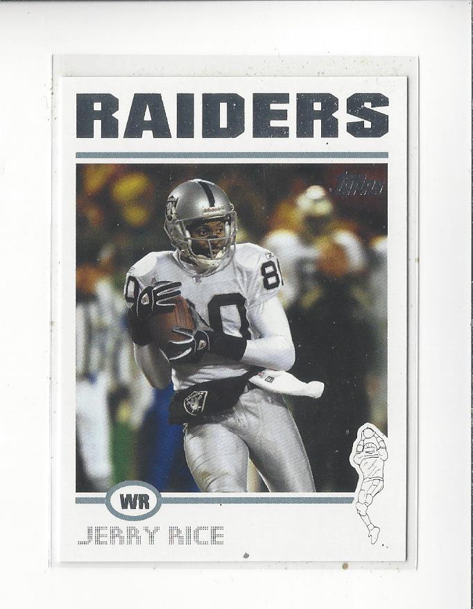 Jerry Rice cards (2000-2022) 49ers Raiders - You Choose - Bild 171 von 227