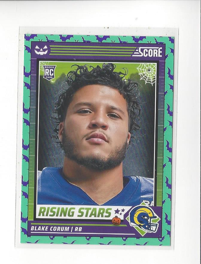 2024 Score Football Halloween Bats Rising Stars Rookie RC Singles - You Choose