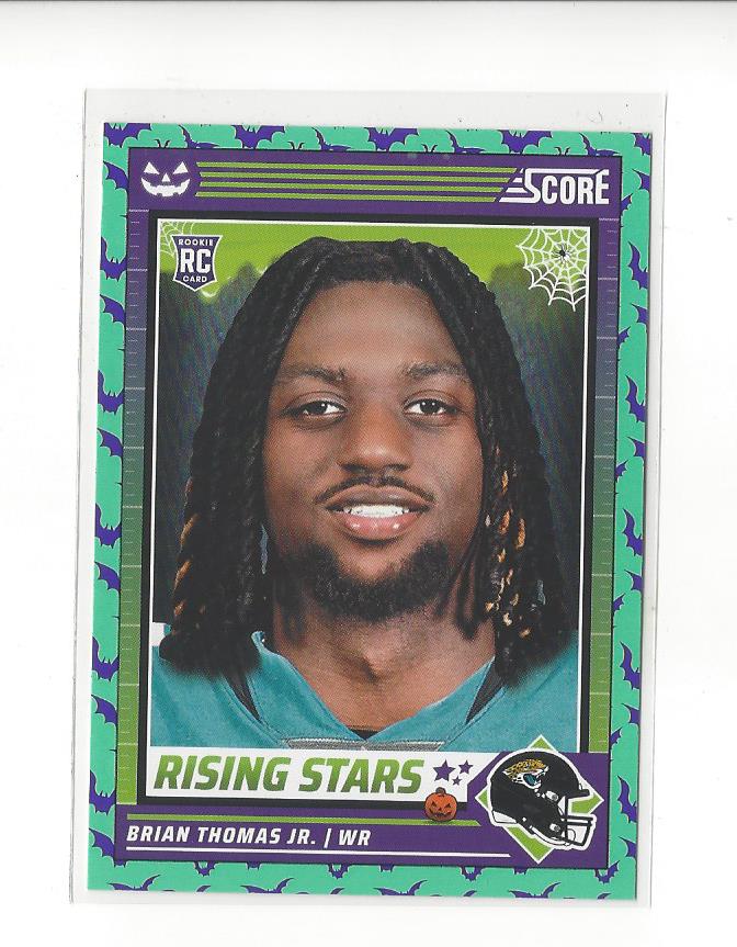 2024 Score Football Halloween Bats Rising Stars Rookie RC Singles - You Choose