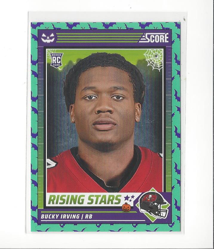 2024 Score Football Halloween Bats Rising Stars Rookie RC Singles - You Choose