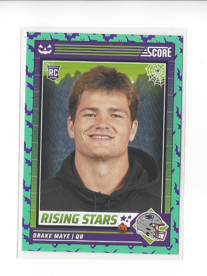 2024 Score Football Halloween Bats Rising Stars Rookie RC Singles - You Choose