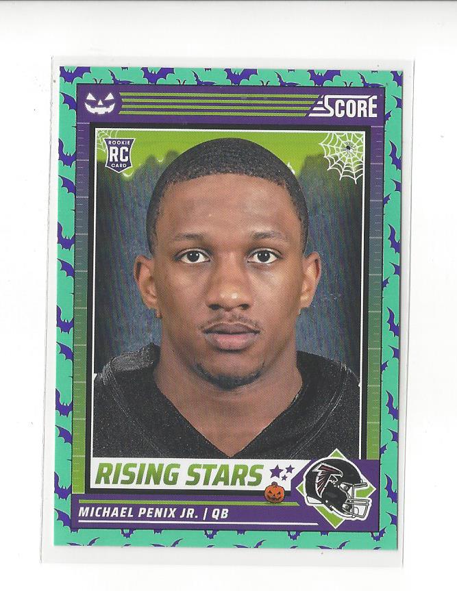 2024 Score Football Halloween Bats Rising Stars Rookie RC Singles - You Choose