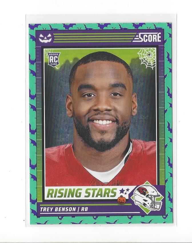 2024 Score Football Halloween Bats Rising Stars Rookie RC Singles - You Choose