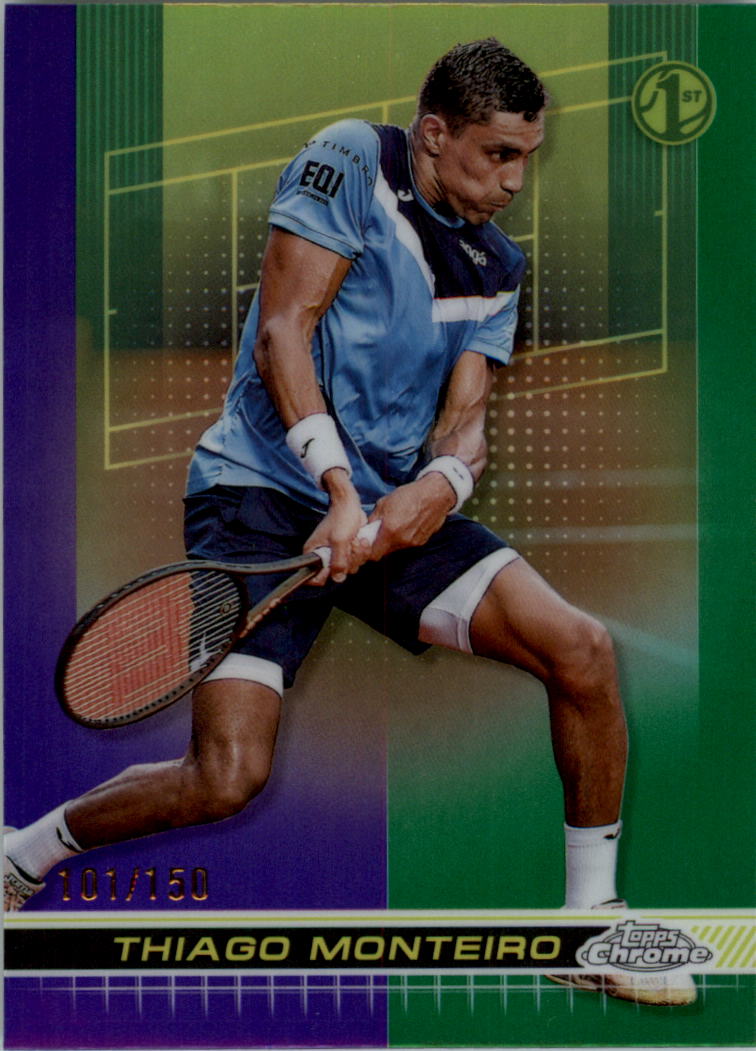 2024 Topps Chrome Tennis Purple Green Refractors Tennis Card Pick (Inserts) - Picture 4 of 49