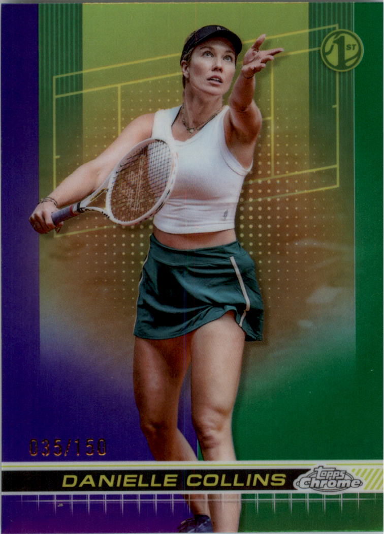 2024 Topps Chrome Tennis Purple Green Refractors Tennis Card Pick (Inserts) - Picture 6 of 49