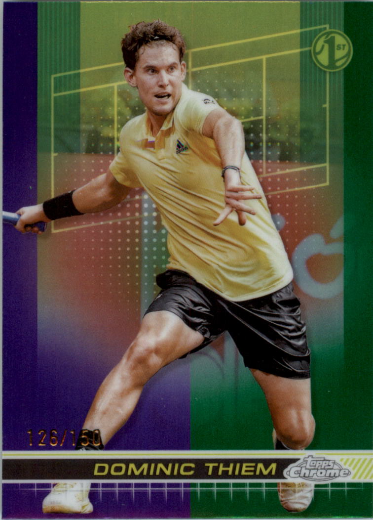 2024 Topps Chrome Tennis Purple Green Refractors Tennis Card Pick (Inserts) - Picture 30 of 49