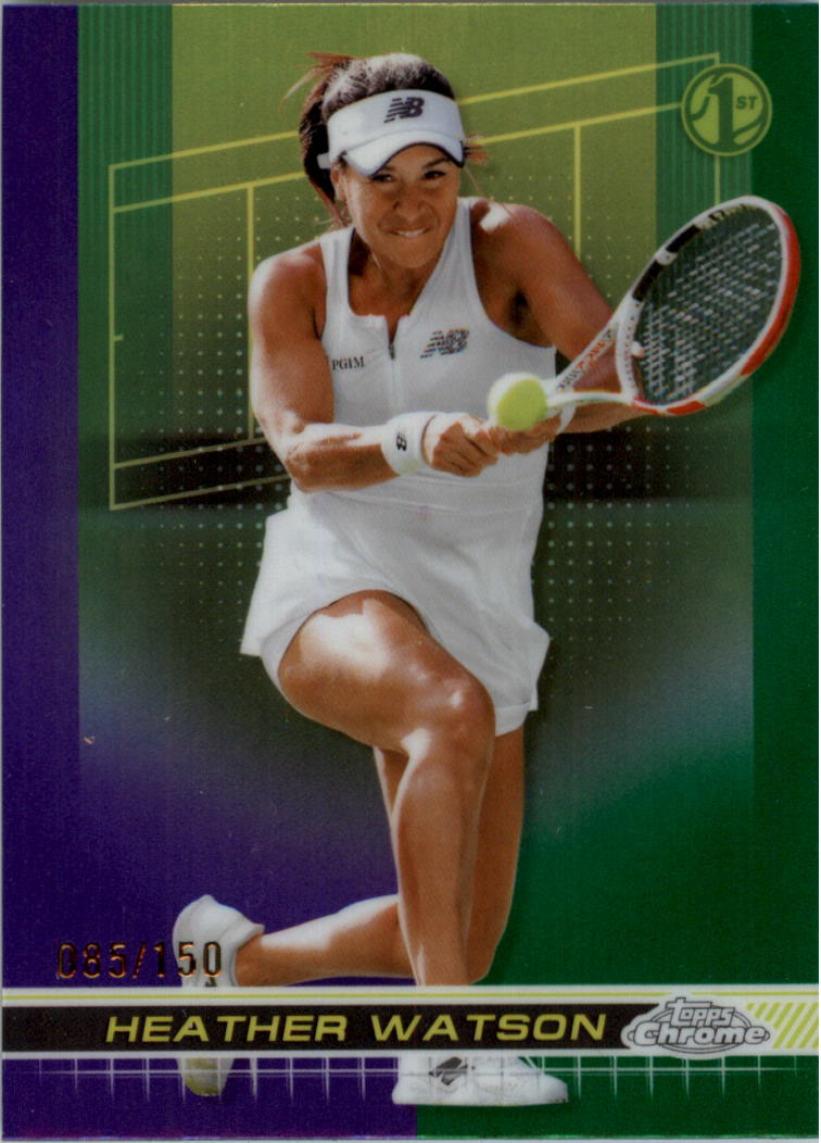 2024 Topps Chrome Tennis Purple Green Refractors Tennis Card Pick (Inserts) - Picture 48 of 49