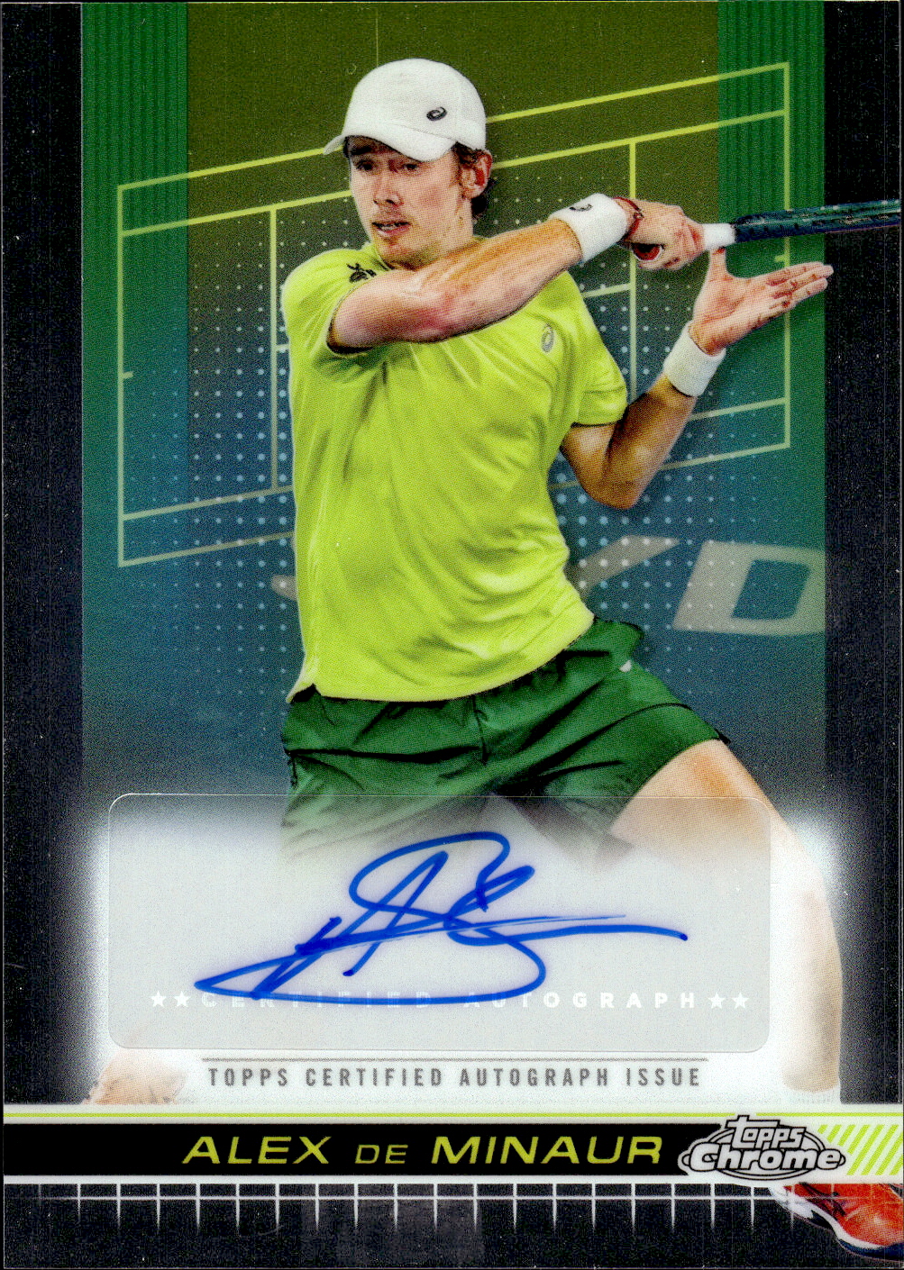 TOPPS COーSIGNERS autograph 2024 TOPPS CHROME TENNIS AUTOGRAPHS ASSORTED SINGLES U-PICK