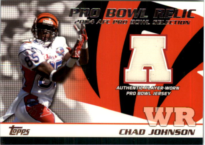 2004 Topps Pro Bowl Jerseys #PBCJ Chad Johnson - NM-MT