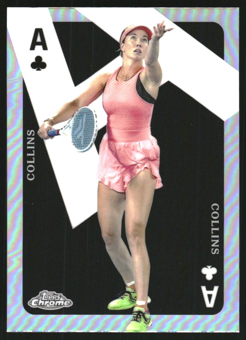 2024 Topps Chrome Sapphire Edition #41 Danielle Collins on