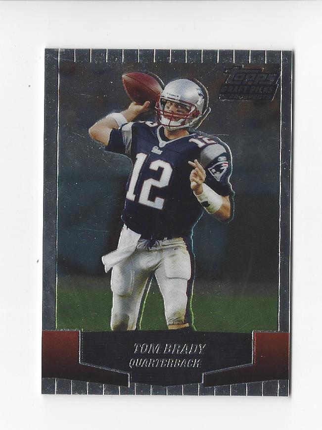 2004 Topps Draft Picks and Prospects Chrome #53 Tom Brady