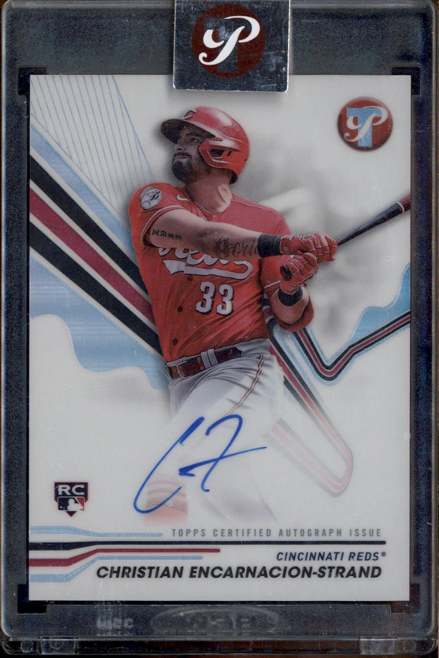 2024 Topps Chrome Logofractor Gold Christian Encarnacion-Strand RC