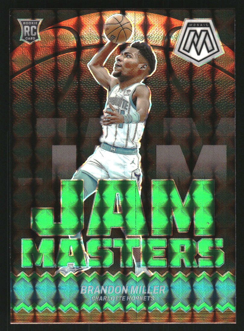 2023-24 Panini Mosaic Jam Masters Mosaic Green #1 Brandon Miller