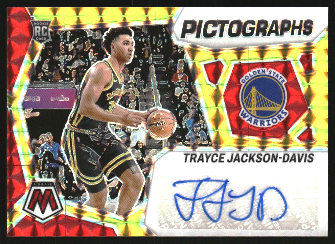 2023-24 Panini Mosaic Pictographs Mosaic Choice #36 Trayce Jackson-Davis
