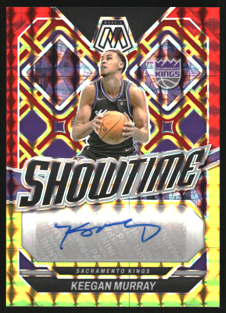 2023-24 Panini Mosaic Showtime Signatures Mosaic Choice #10 Keegan