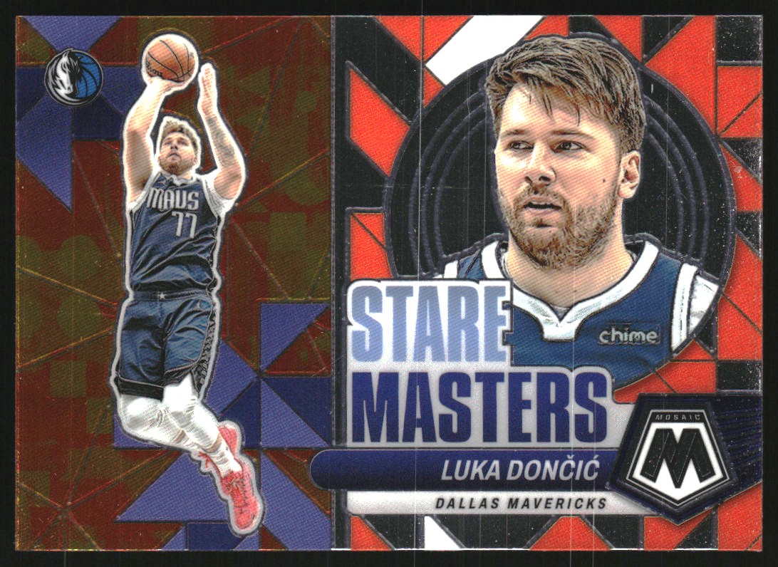 2023-24 Panini Mosaic Stare Masters Mosaic #1 Luka Doncic