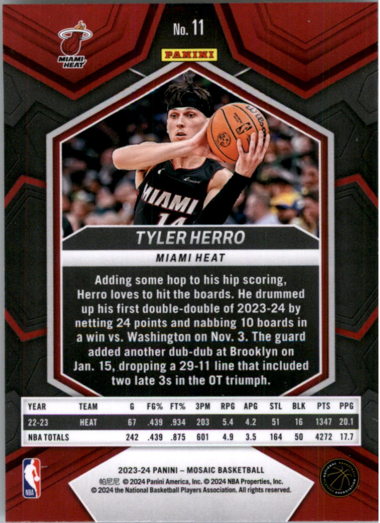 2023-24 Panini Mosaic Basketball Card Pick (Base) 1-101