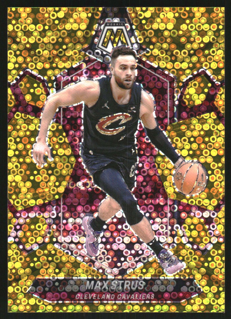 2023-24 Panini Mosaic Mosaic Fast Break Gold #17 Max Strus