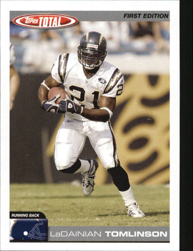 2004 Topps Total First Edition #25 LaDainian Tomlinson