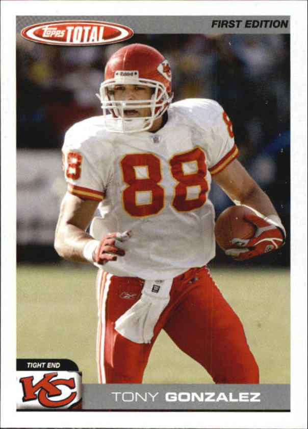 2004 Topps Total First Edition #208 Tony Gonzalez