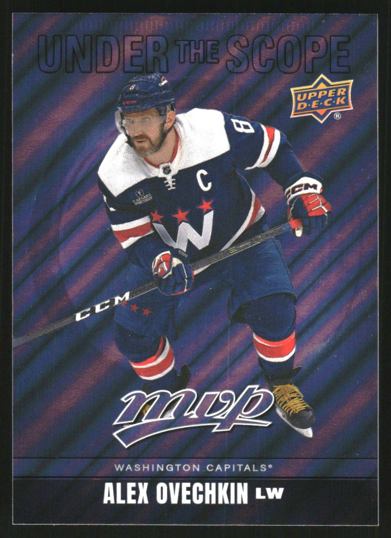 2024-25 Upper Deck MVP Under the Scope #US10 Alex Ovechkin