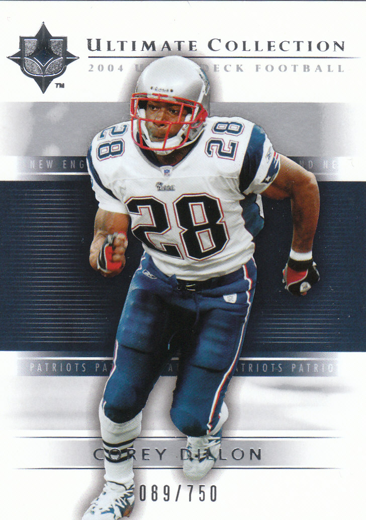 2004 Ultimate Collection (Upper Deck) Football "Main Set" Cards #1 to #135 - Bild 34 von 97