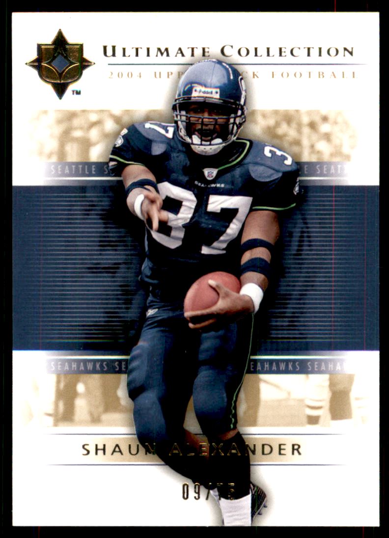 2004 Ultimate Collection Gold #57 Shaun Alexander