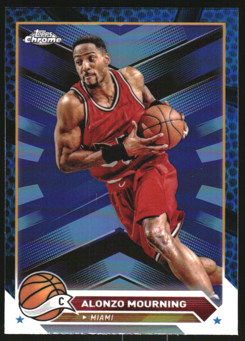 2023 Panini Flawless All-NBA Ink Alonzo Mourning AUTO /25 #ALL-AZM