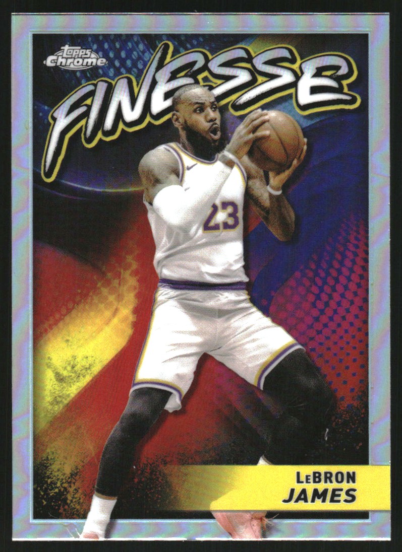 2023-24 Topps Chrome Finesse Refractors #F11 Lebron James