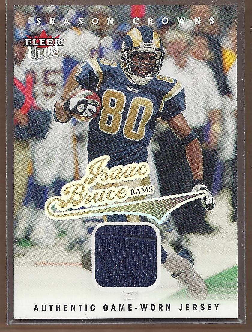 2004 Ultra Season Crowns Game Used Silver #45 Isaac Bruce