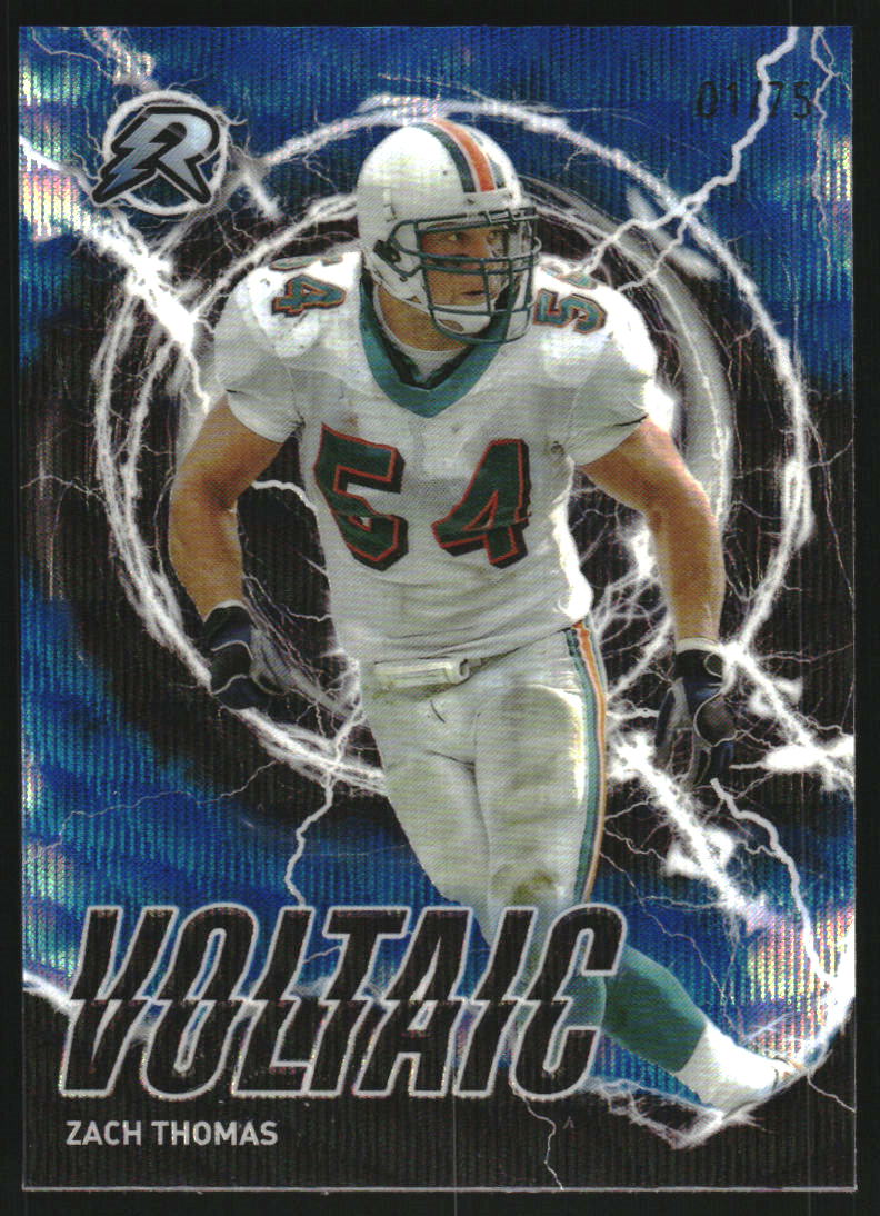 2023 Topps Composite Resurgence Voltaic Blue Wave Refractors #RV17 Zach Thomas /75