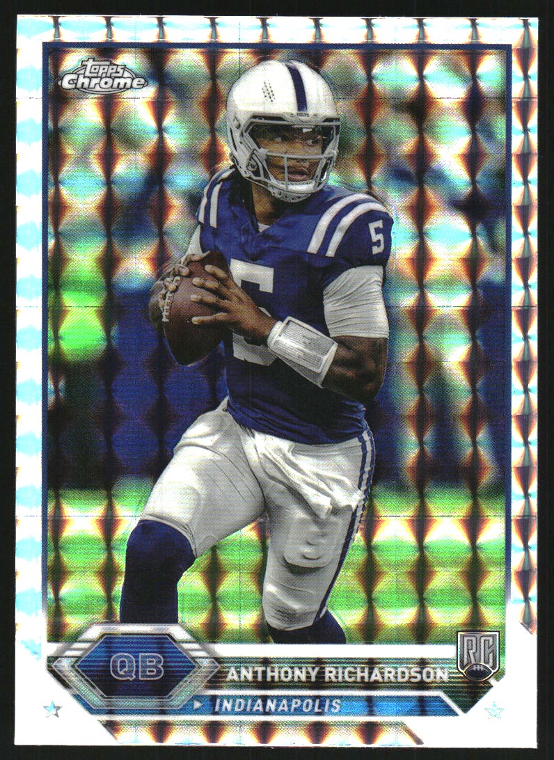 2023 Topps Composite Chrome Geometric Refractors #3 Anthony Richardson