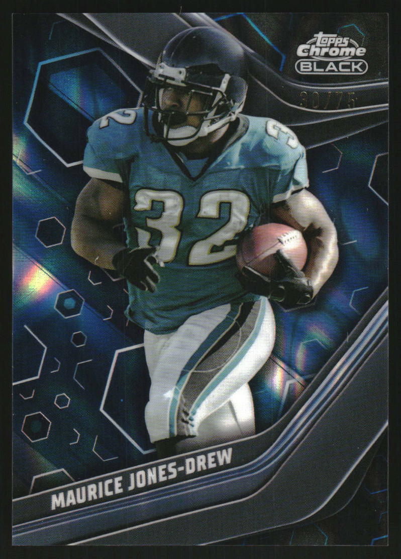 2023 Topps Composite Chrome Black Blue Lava Refractors #124 Maurice Jones-Drew /75
