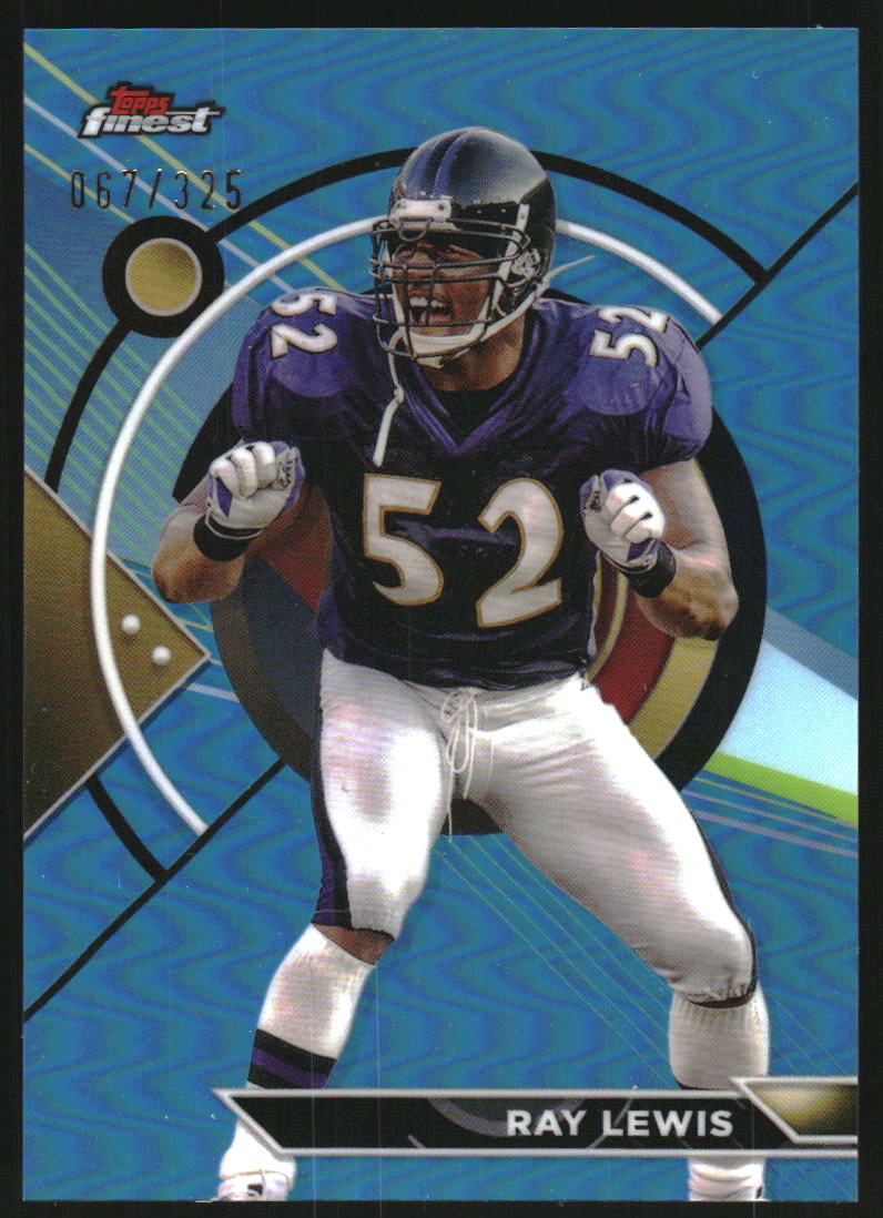 2023 Topps Composite Finest Sky Blue Refractors #153 Ray Lewis