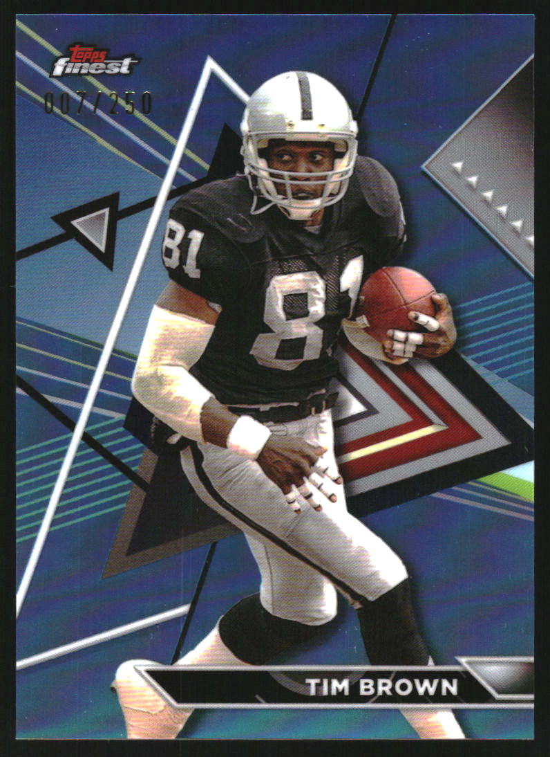 2023 Topps Composite Finest Sky Blue Refractors #228 Tim Brown