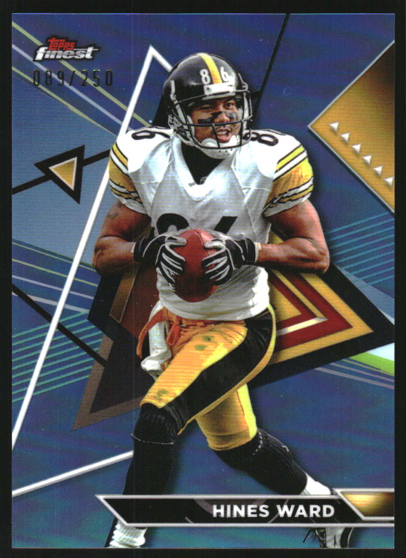 2023 Topps Composite Finest Sky Blue Refractors #229 Hines Ward