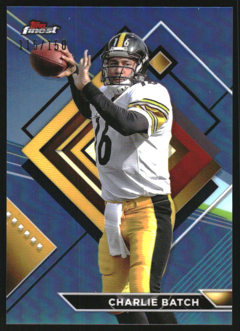 2023 Topps Composite Finest Sky Blue Refractors #243 Charlie Batch