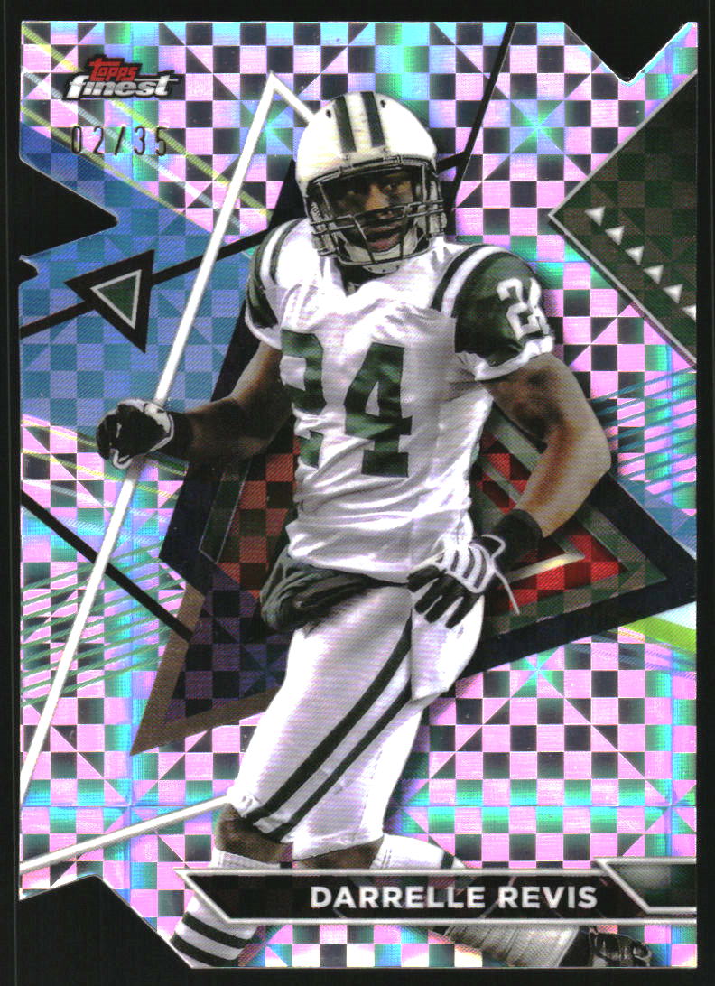 2023 Topps Composite Finest Die Cut Refractors #224 Darrelle Revis
