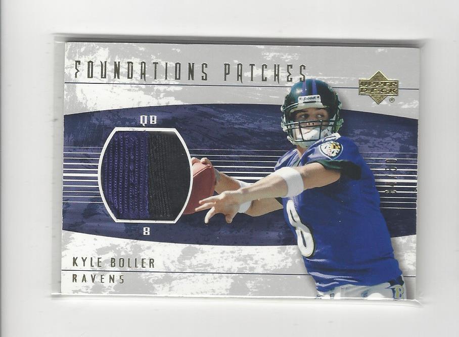 2004 Upper Deck Foundations Patches #FPKB Kyle Boller