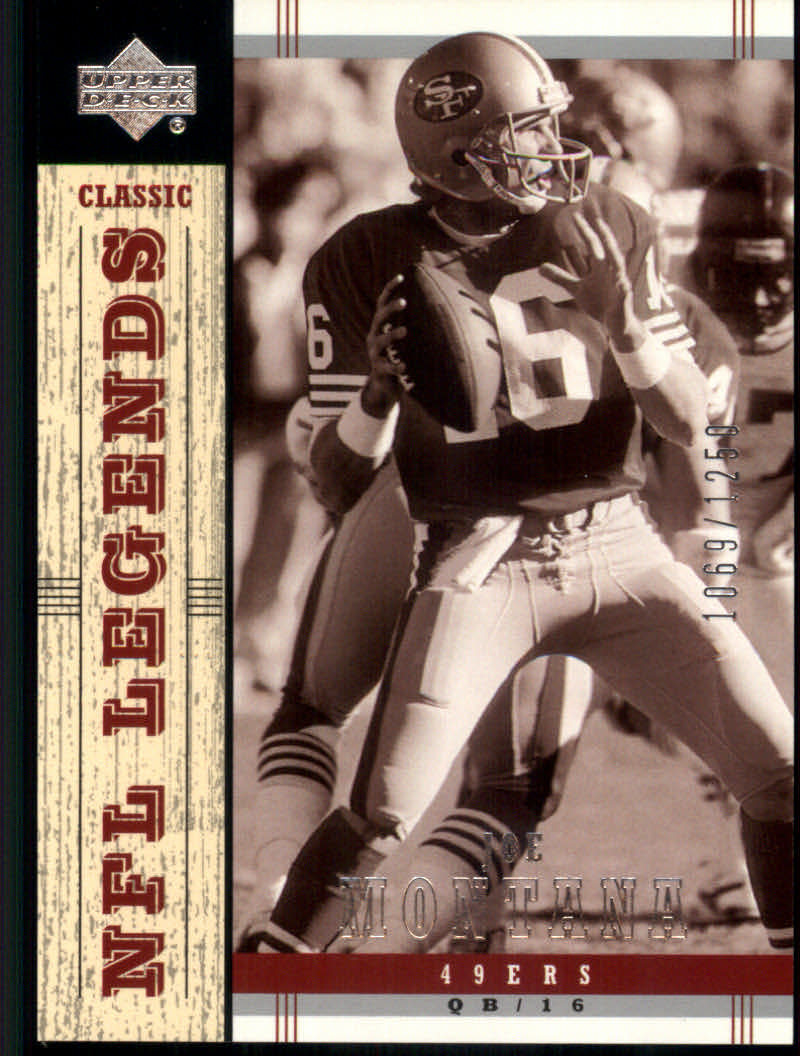 2004 Legends (Upper Deck) Football "Main Set" Cards #1 to #186 - Picture 184 of 219
