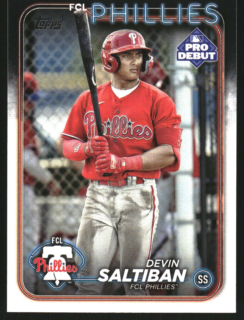 2024 Topps Pro Debut #PD179 Devin Saltiban on Fanatics Collect