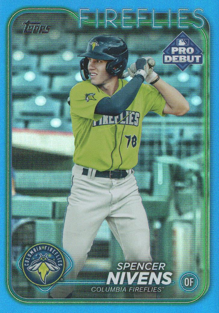 2024 Topps Pro Debut Baseball Blue Foil Parallel: Pick from List - Bild 8 von 9