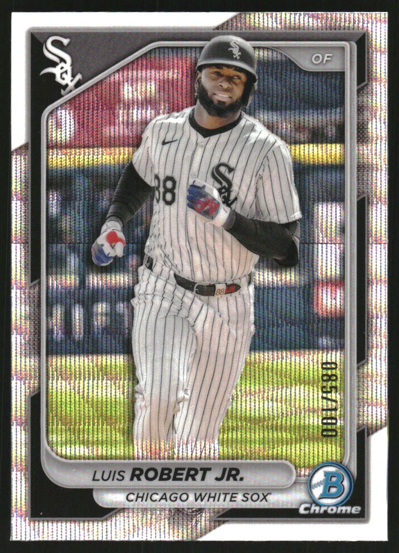 高騰中 2018 bowman luis robert RC chrome 2018 Bowman Chrome