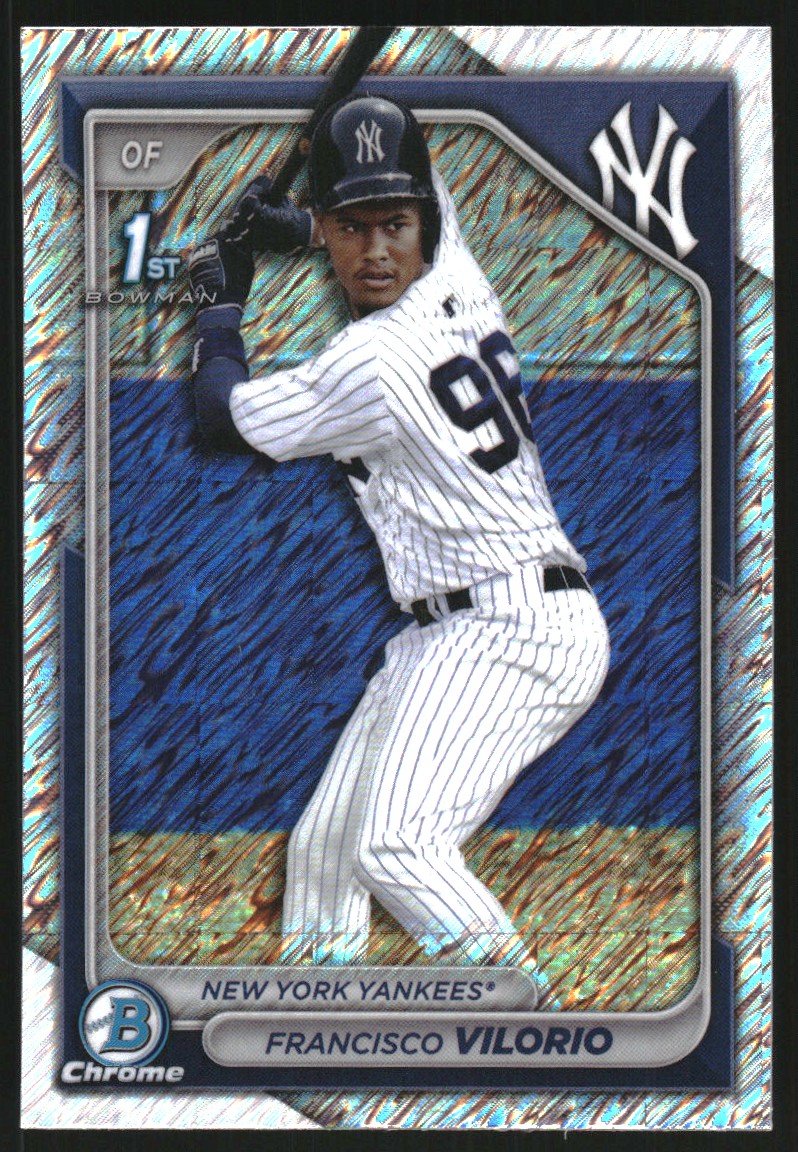 2024 Bowman Chrome Prospects Shimmer Refractors BCP169 Francisco