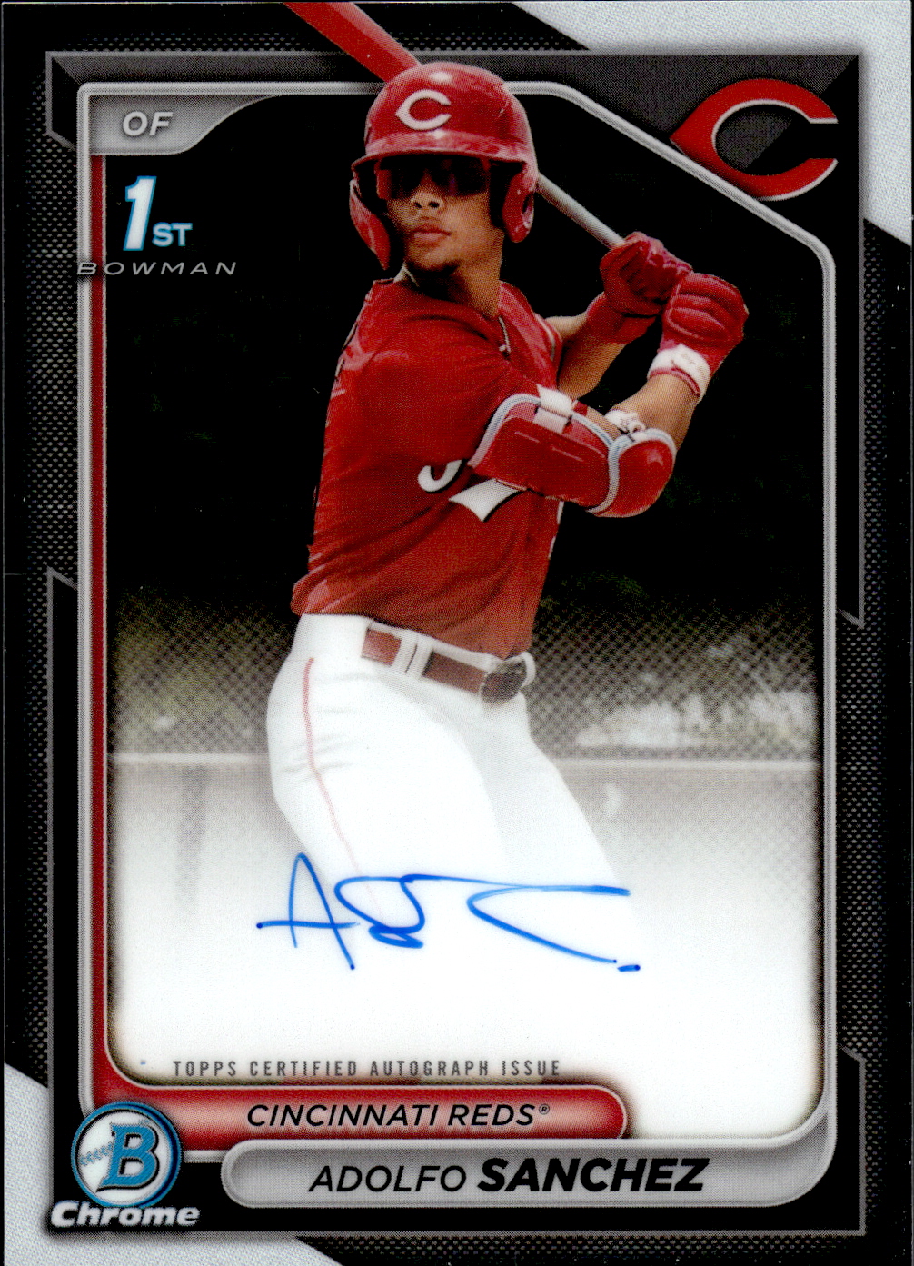 2024 BOWMAN CHROME PROSPECT AUTOGRAFI BASEBALL SINGOLI ASSORTITI U-PICK - Foto 4 di 25