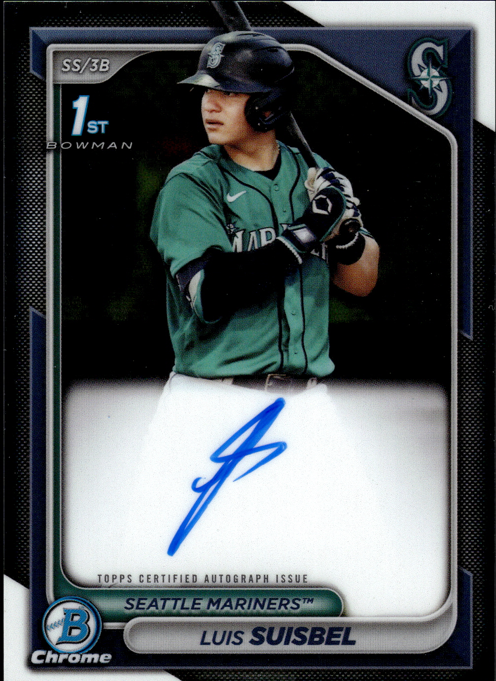2024 BOWMAN CHROME PROSPECT AUTOGRAFI BASEBALL SINGOLI ASSORTITI U-PICK - Foto 12 di 25