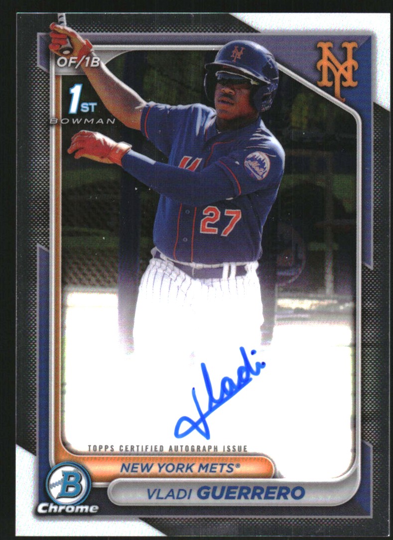 2024 Bowman Chrome Prospect Autographs #CPAVG Vladi Guerrero